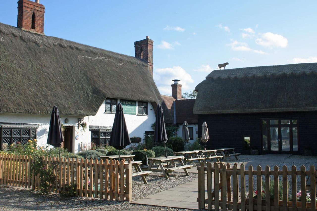 The Red Cow Hotel Heydon  Buitenkant foto
